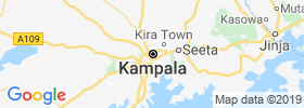 Kampala map
